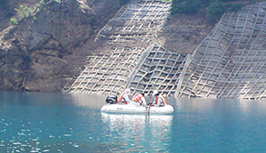 深浅測量風景