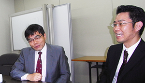 若築建設株式会社　インタビュー写真